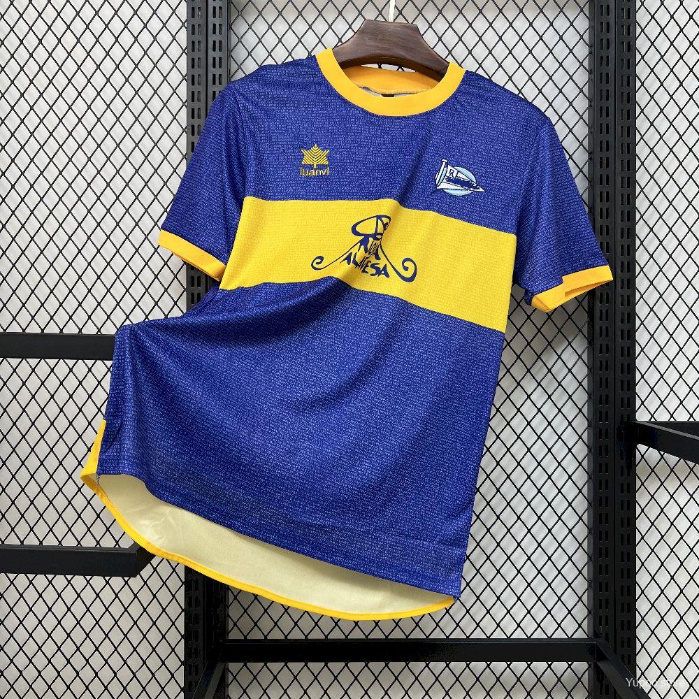 Camiseta de fútbol Alavés 2000/01 ESPECIAL MANGA CORTA VERSION FAN